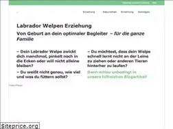 Sites similar to labrador-welpen-erziehung.de