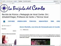 Sites similar to labrujuladelcanto.com