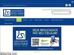 Sites similar to labsantaisabel.com.br