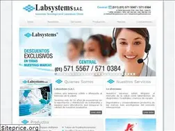 Sites similar to labsystemssac.com