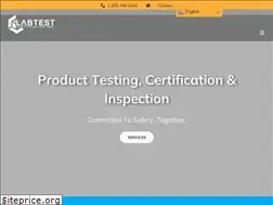 Sites similar to labtestcert.com