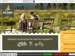 Sites similar to lac-blanc.com