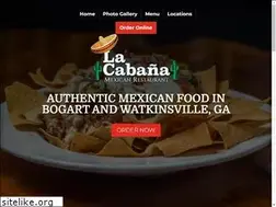 Sites similar to lacabanamexican.com