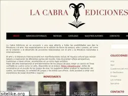 Sites similar to lacabraediciones.com