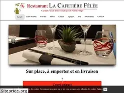 Sites similar to lacafetierefelee.com