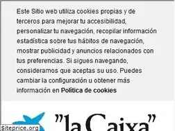 Sites similar to lacaixa.org