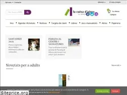 Sites similar to lacaixadeines.com