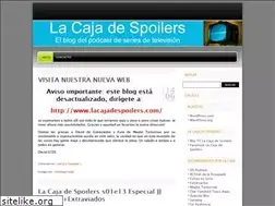 Sites similar to lacajadespoilers.wordpress.com