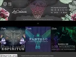 Sites similar to lacalacafestival.com
