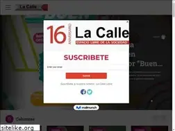 Sites similar to lacallelibre.com.mx