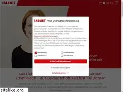 Sites similar to lacalut.de