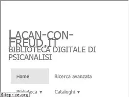 Sites similar to lacan-con-freud.it