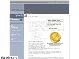 Sites similar to lacareprovider.com