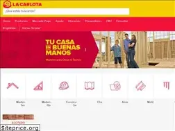 Sites similar to lacarlotamaderas.com
