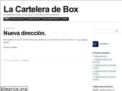 Sites similar to lacarteleradebox.wordpress.com
