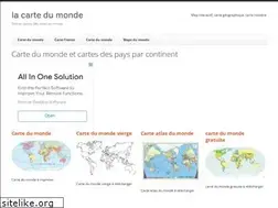 Sites similar to lacartemonde.com