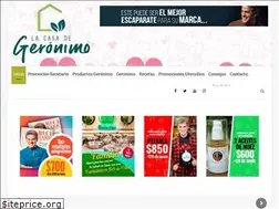 Sites similar to lacasadegeronimo.com