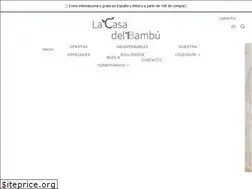 Sites similar to lacasadelbambu.com