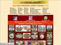 Sites similar to lacasadelmimbre.com.ar