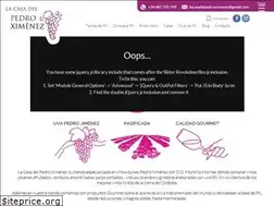 Sites similar to lacasadelpedroximenez.com