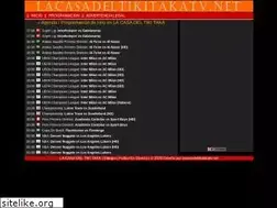 Sites similar to lacasadeltikitakatv.net