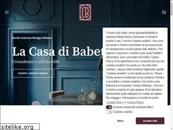 Sites similar to lacasadibabette.it
