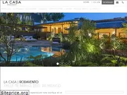 Sites similar to lacasarodavento.com