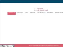 Sites similar to lacasedecousinpaul.com