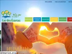 Sites similar to lacdesecorces.ca