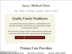 Sites similar to laceymedicalclinic.com