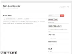 Sites similar to lach-dich-leicht.de