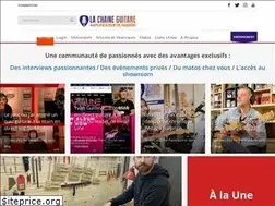 Sites similar to lachaineguitare.com