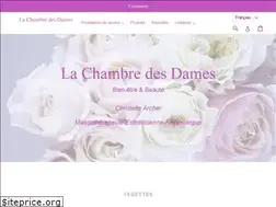 Sites similar to lachambredesdames.com