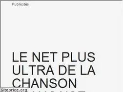 Sites similar to lachansonfrancaise.net