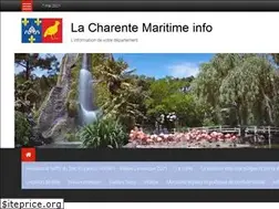Sites similar to lacharentemaritime.info