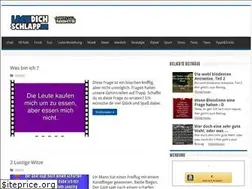 Sites similar to lachdichschlapp.de