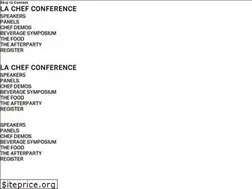 Sites similar to lachefconference.com