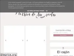 Sites similar to lachicadelasrecetas.com