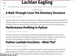 Sites similar to lachlaneagling.com