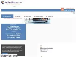 Sites similar to lacibertienda.com