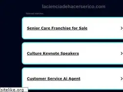 Sites similar to lacienciadehacerserico.com
