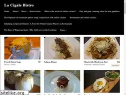 Sites similar to lacigalebistro.ca