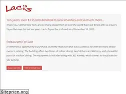 Sites similar to lacistapasbar.com