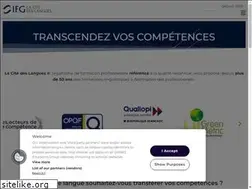 Sites similar to lacitedeslangues.com