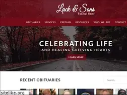 Sites similar to lackfuneralhome.com