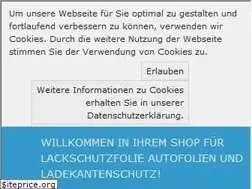 Sites similar to lackschutzshop.de