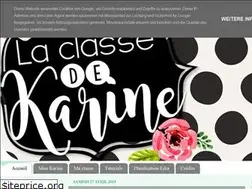 Sites similar to laclassedekarine.blogspot.com