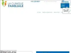 Sites similar to lacliniquefamiliale.com