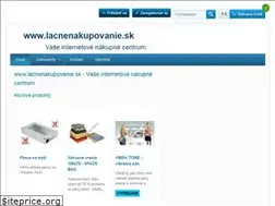 Sites similar to lacnenakupovanie.sk