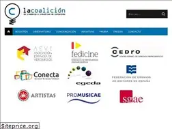 Sites similar to lacoalicion.es